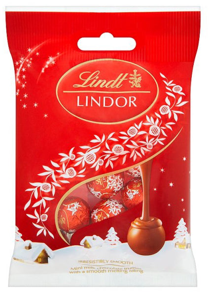 Lindt Lindor Mini Milk Truffles (16 x 80g)