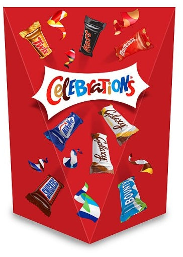 Celebrations Pop Box Carton (6 x 163g)