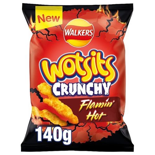 Walkers Wotsits Crunchy Flamin' Hot