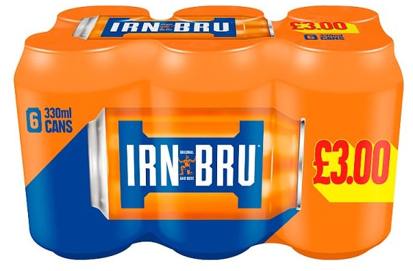 Irn Bru 6 Pack (Doos van 4) - AmerikaanseGroothandel