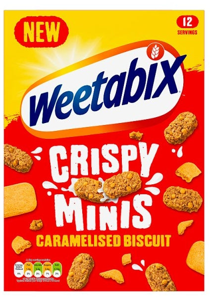 Weetabix Crispy Minis Caramelised Biscuit (10 x 500g)