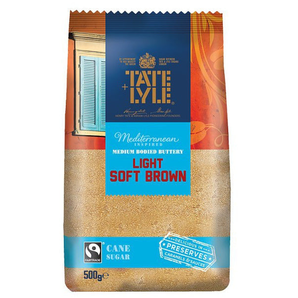 Tate & Lyle Cane Sugar Fairtrade Light Soft Brown