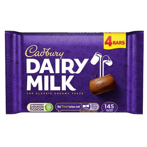Cadbury Dairy Milk 4 Pack