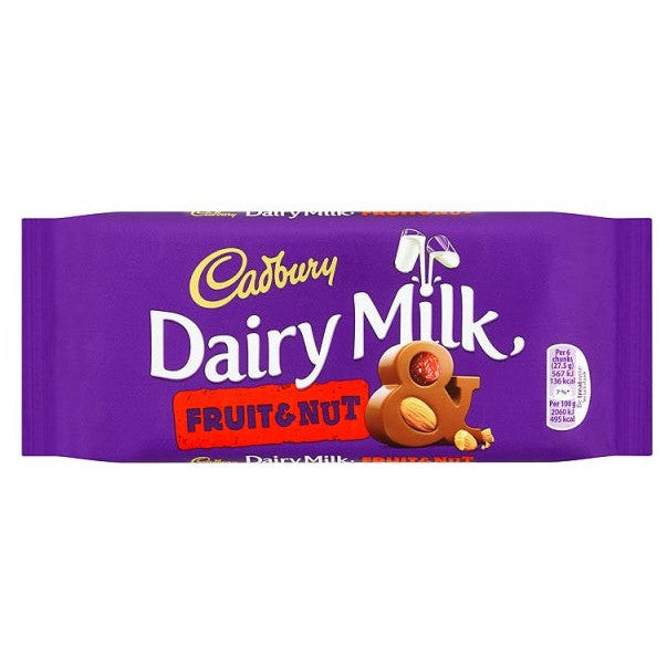 Cadbury Dairy Milk Fruit & Nut