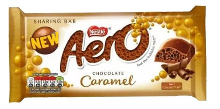 Aero Caramel Sharing Bar (12 x 295g)