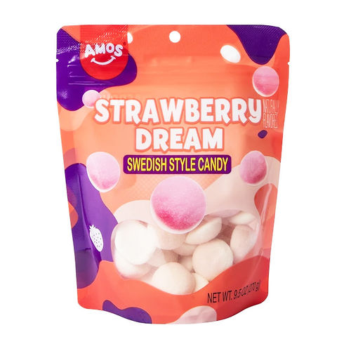 Amos Swedish Style Candy Strawberry Dream