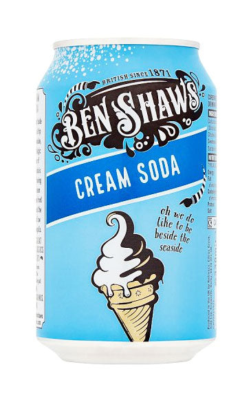 Ben Shaw's Cream Soda (24 x 330ml) - AmerikaanseGroothandel