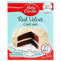 Betty Crocker Cake Mix Red Velvet (6 x 425g) - AmerikaanseGroothandel