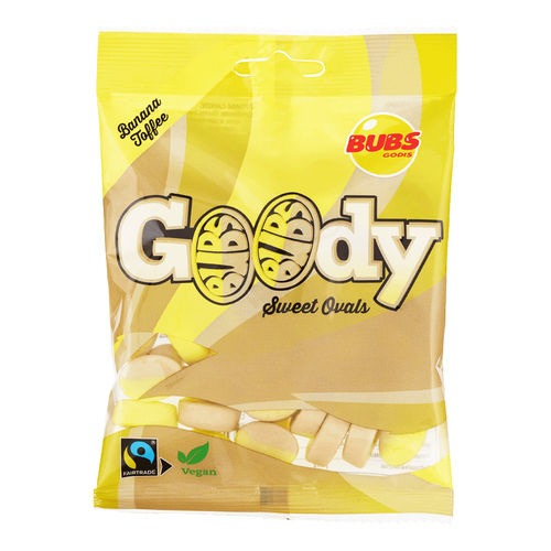 BUBS Goody Sweet Ovals Banana Toffee