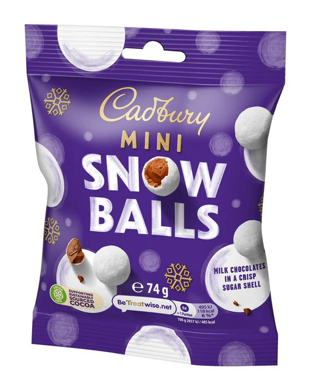 Cadbury Mini Snowballs (24 x 74g)