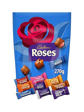 Cadbury Roses Pouch (8 x 270g)