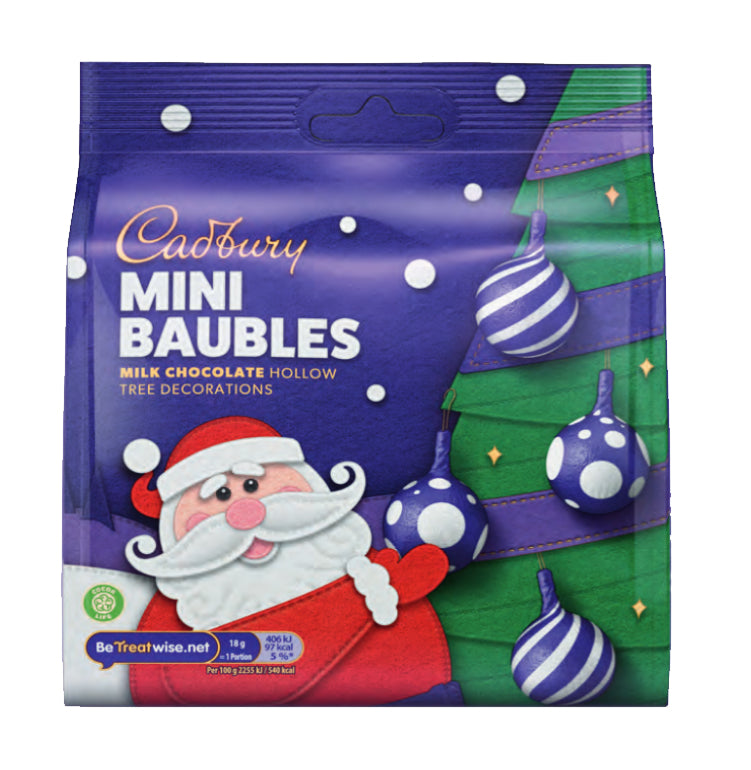 Cadbury Mini Baubles (6 x 72g)