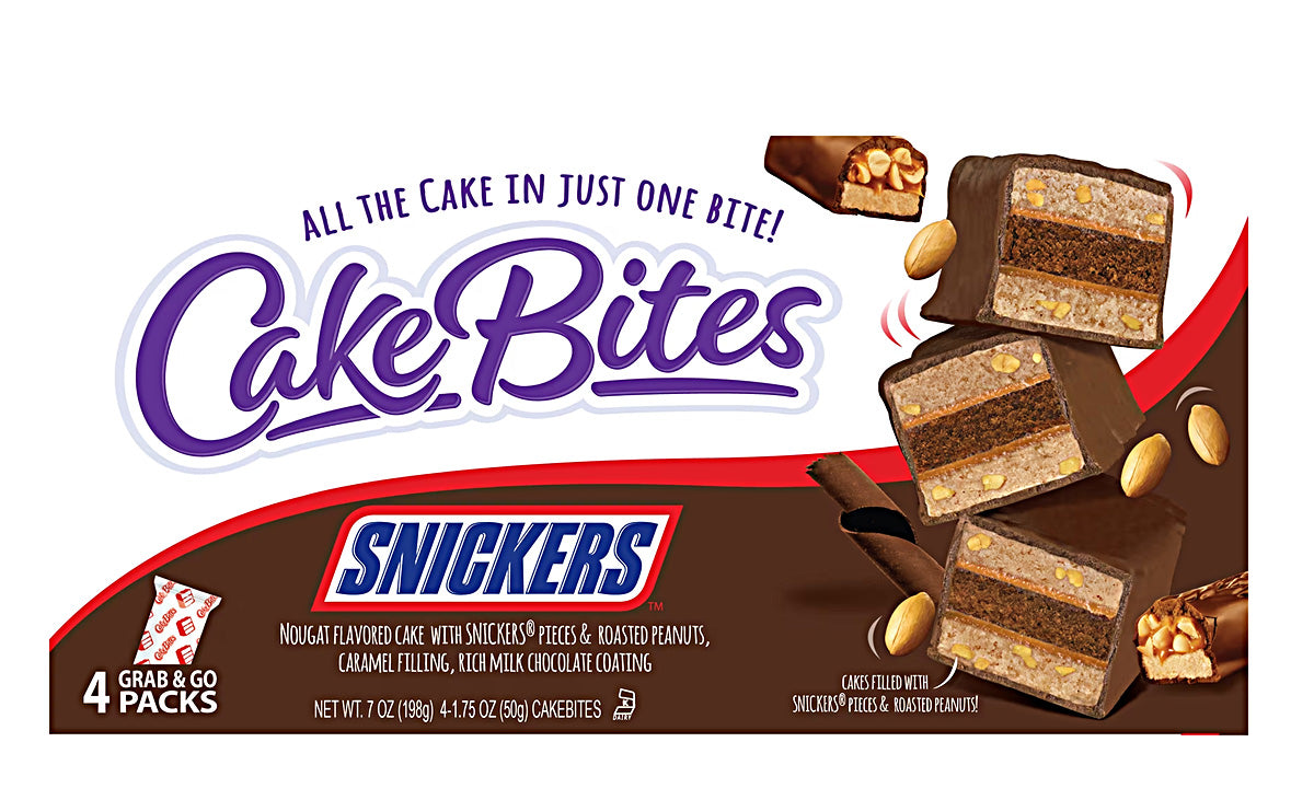 Cake Bites Snickers (12 x 198g)