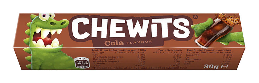 Chewits Stick Pack Cola (40 x 30g)