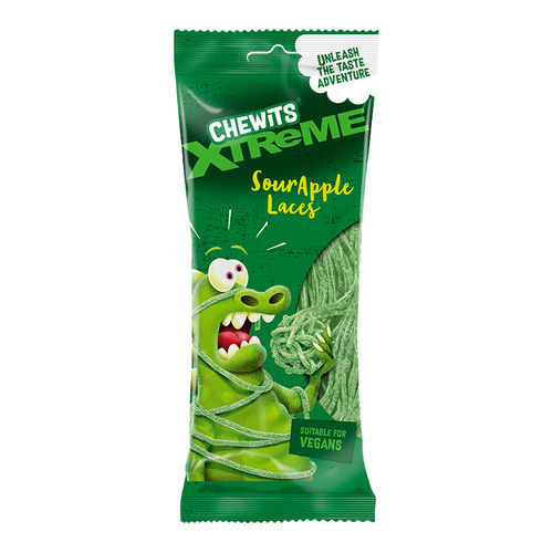 Chewits Xtreme Sour Apple Laces