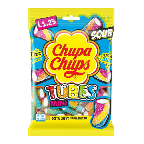Chupa Chups Mini Sour Tubes
