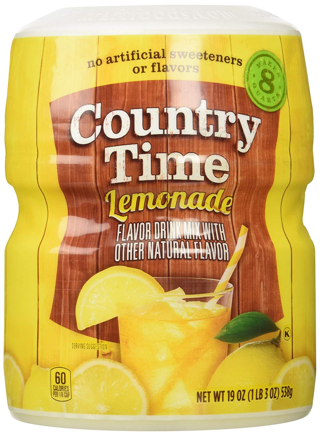 Country Time Drink Mix Lemonade (12 x 538g)