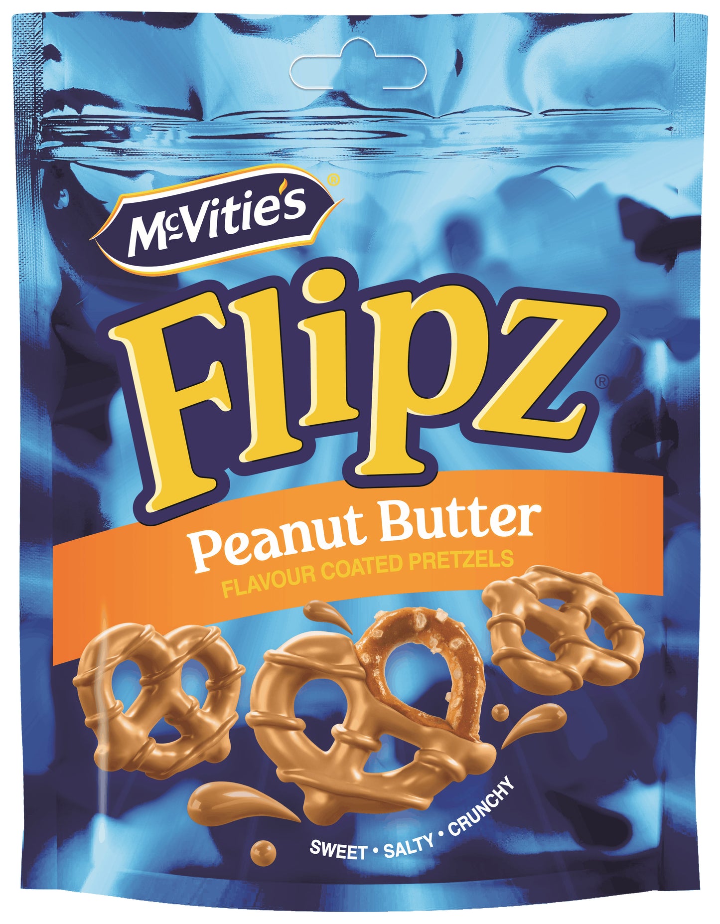 Flipz Pretzels Peanut Butter (9 x 70g)