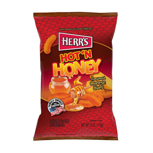Herr's Baked Cheese Curls Hot 'N Honey