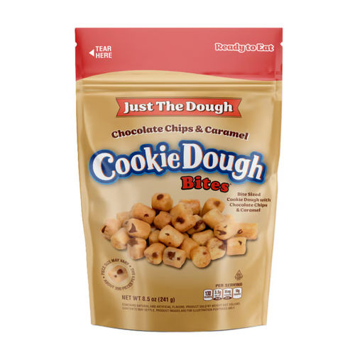 Just the Dough Cookie Dough Bites Chocolate Chips & Caramel