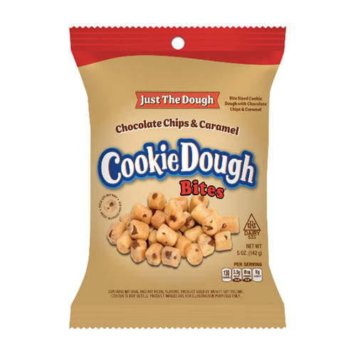 Just the Dough Cookie Dough Bites Chocolate Chips & Caramel