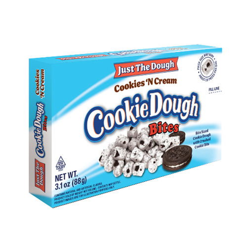 Just The Dough Cookie Dough Bites Cookies 'N Cream