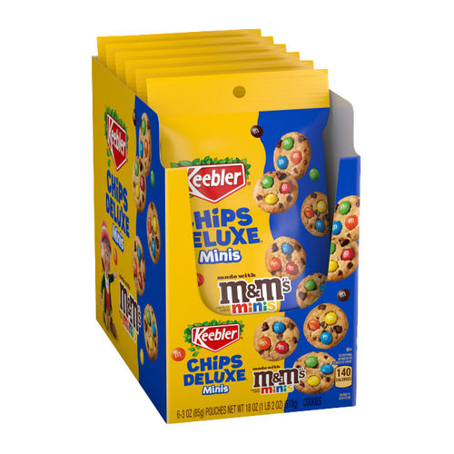 Keebler Chips Deluxe Minis Cookies with M&M's Minis
