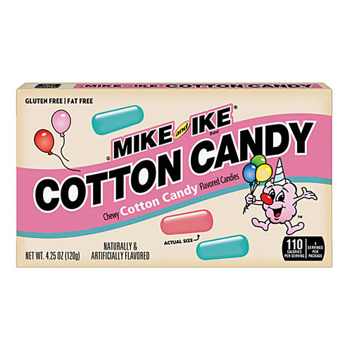 Mike and Ike Cotton Candy