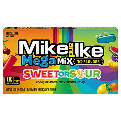 Mike and Ike Mega Mix Sweet or Sour