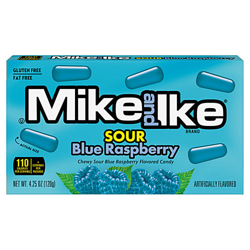 Mike and Ike Sour Blue Raspberry