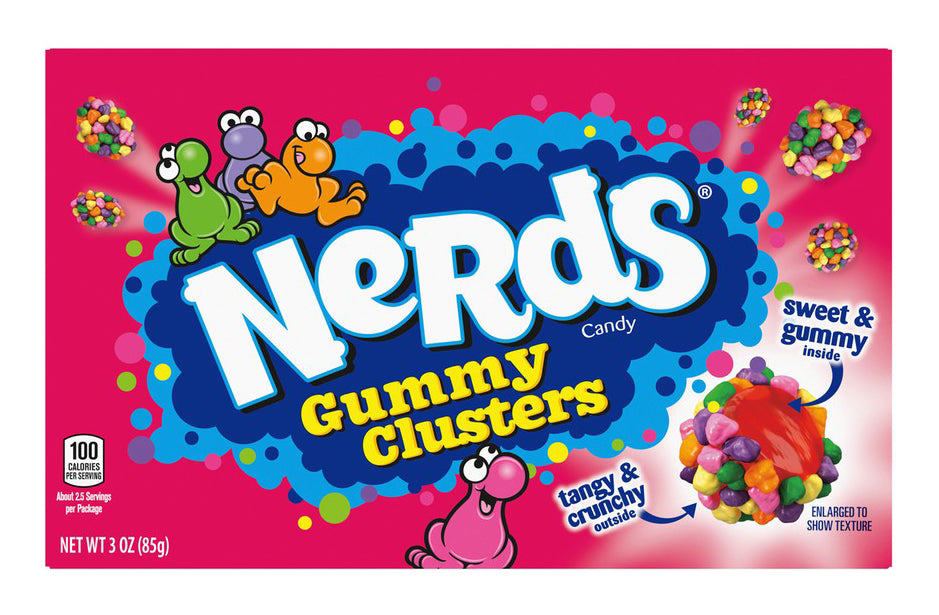 Nerds Gummy Clusters (Enkele verpakking van 85g)