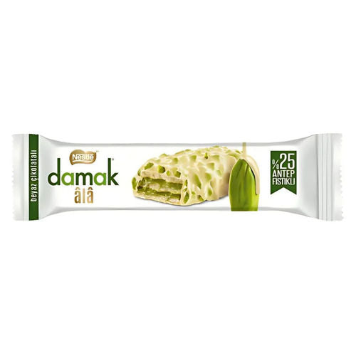Nestle Damak Ala Wafer White Chocolate with Pistachio
