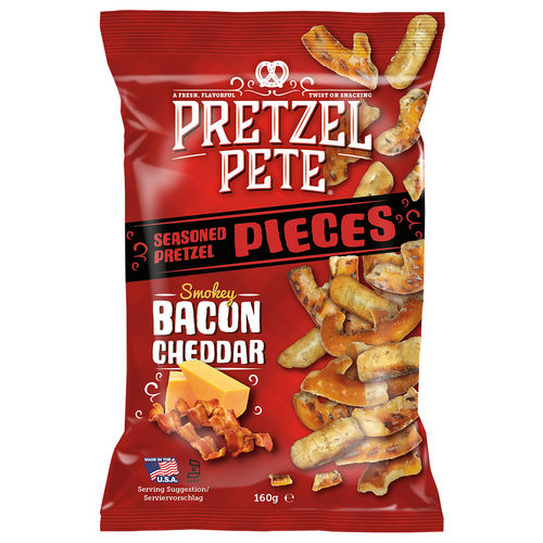 Pretzel Pete Pieces Smokey Bacon Cheddar