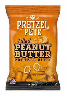 Pretzel Pete Pretzel Bites Filled Peanut Butter (8 x 110g)