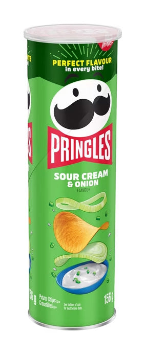 Pringles Sour Cream & Onion (14 x 156g)