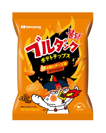 Samyang Buldak Potato Crisps Quattro Cheese (20 x 55g)