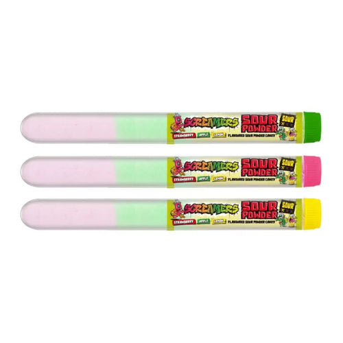 Zed Candy Screamers Sour Powder Tubes