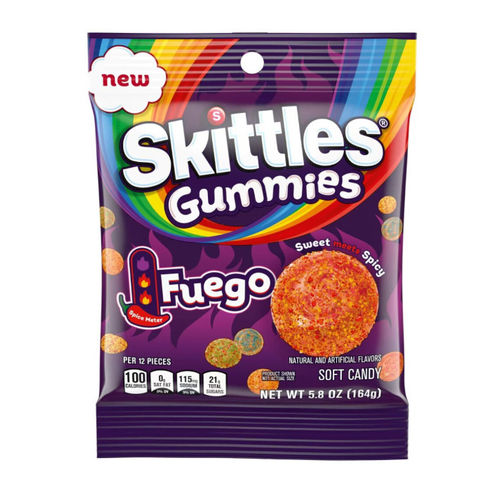 Skittles Gummies Fuego