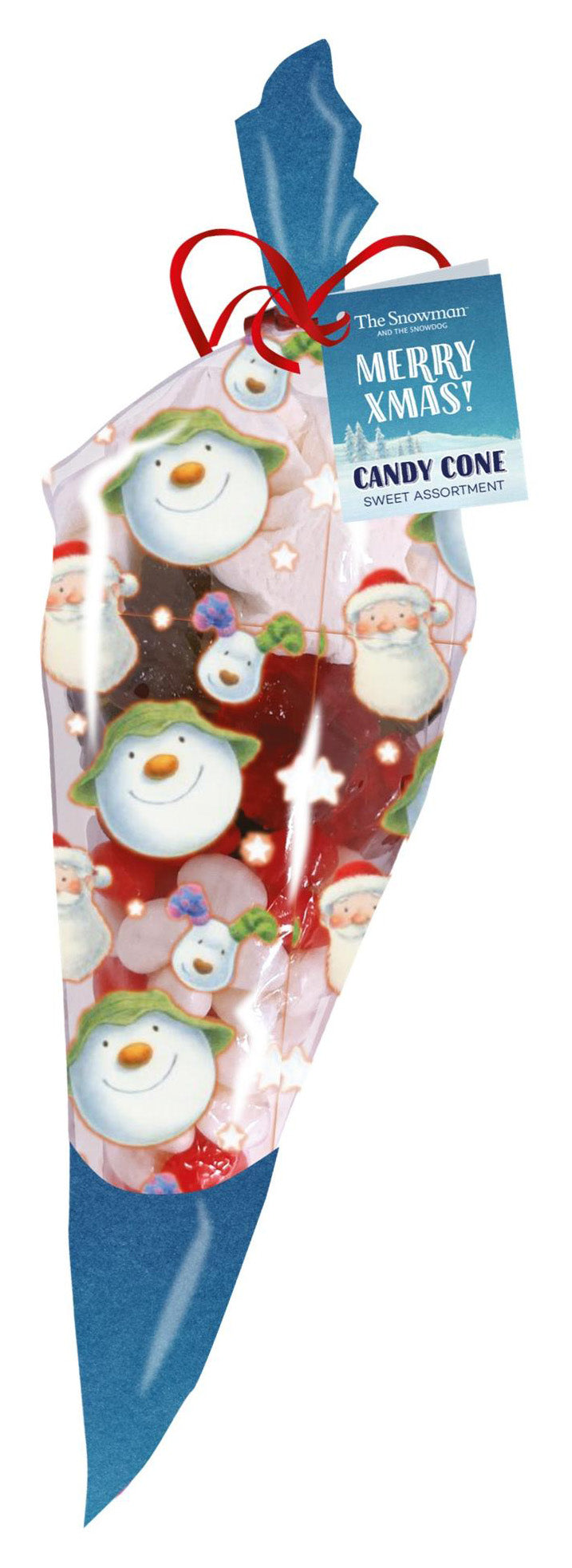 Snowman & Snowdog Candy Cone (18 x 150g)