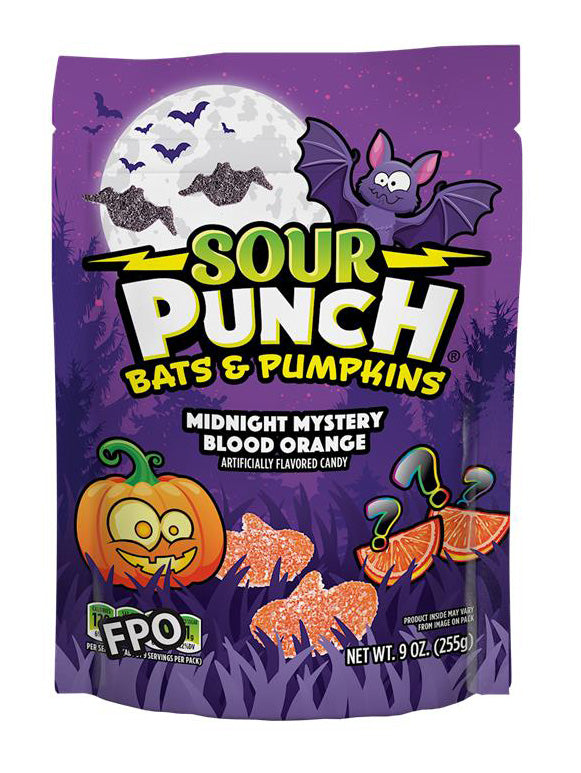 Sour Punch Bats & Pumpkins (6 x 255g)