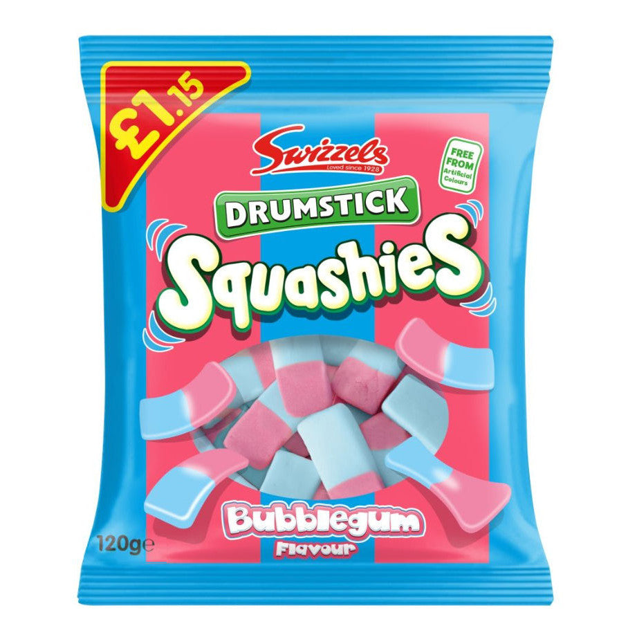 Squashies Bubblegum (12 x 120g) - AmerikaanseGroothandel
