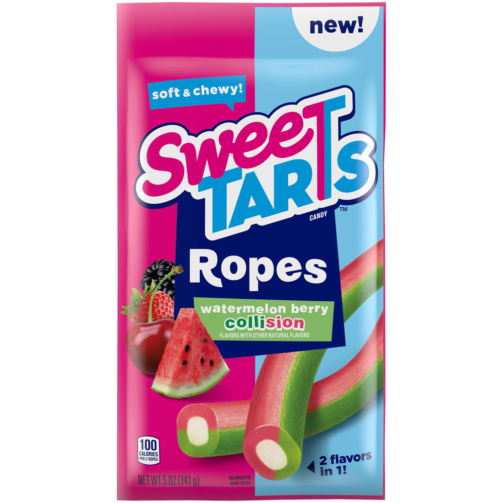 SweeTARTS Ropes Collision Watermelon Berry (12 x 142g)