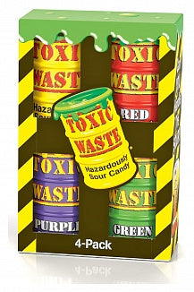 Toxic Waste Assorted 4 Pack