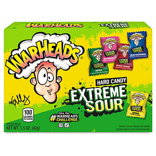 Warheads Hard Candy Extreme Sour
