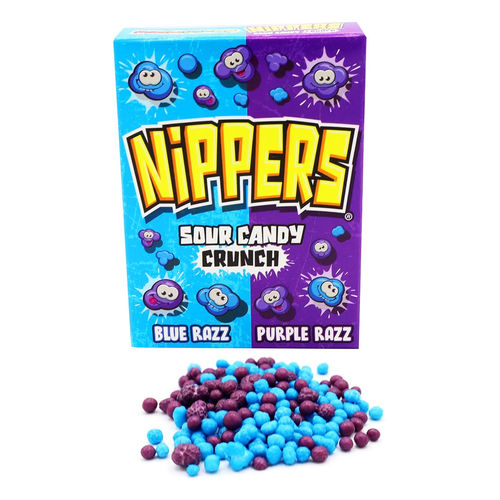 Zed Candy Nippers Sour Candy Crunch Blue Razz & Purple Razz