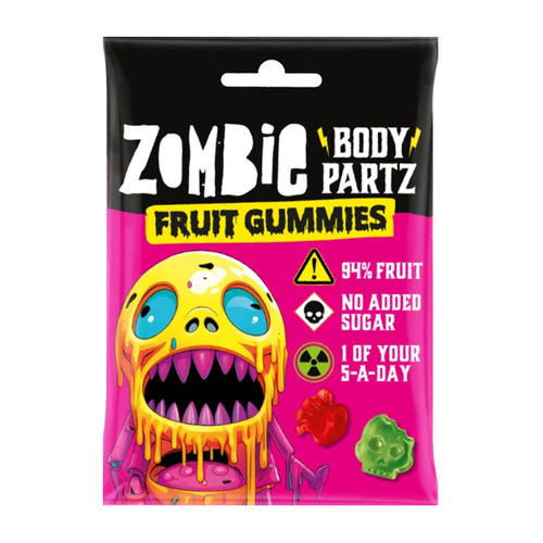 Zombie Body Partz Fruit Gummies