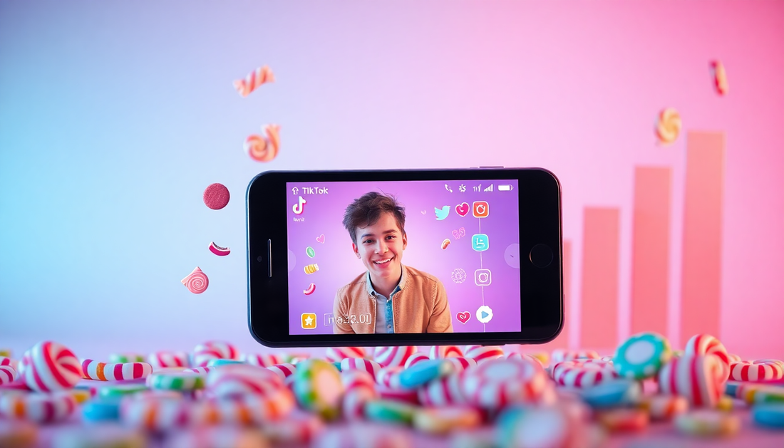 Hoe je met je candy webshop op TikTok kunt groeien