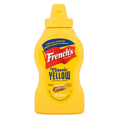 French's Mustard Classic Yellow (8 x 226g) - AmerikaanseGroothandel