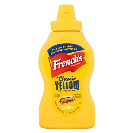 French's Mustard Classic Yellow (8 x 226g)