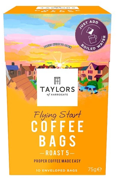 Taylors Coffee Bags Flying Start Roast 5 (3 x 75g)
